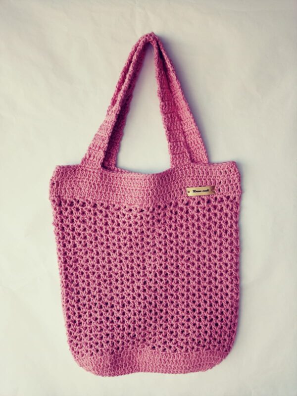 Bolsa de Crochê Goiaba Morena Crochê